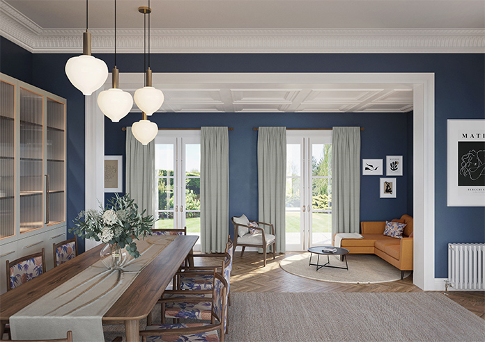 Melrose (Blackout), Silver Rain - Made to Measure Curtains - Image 15